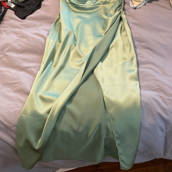 ZARA dress green size M - Picture 5 of 6